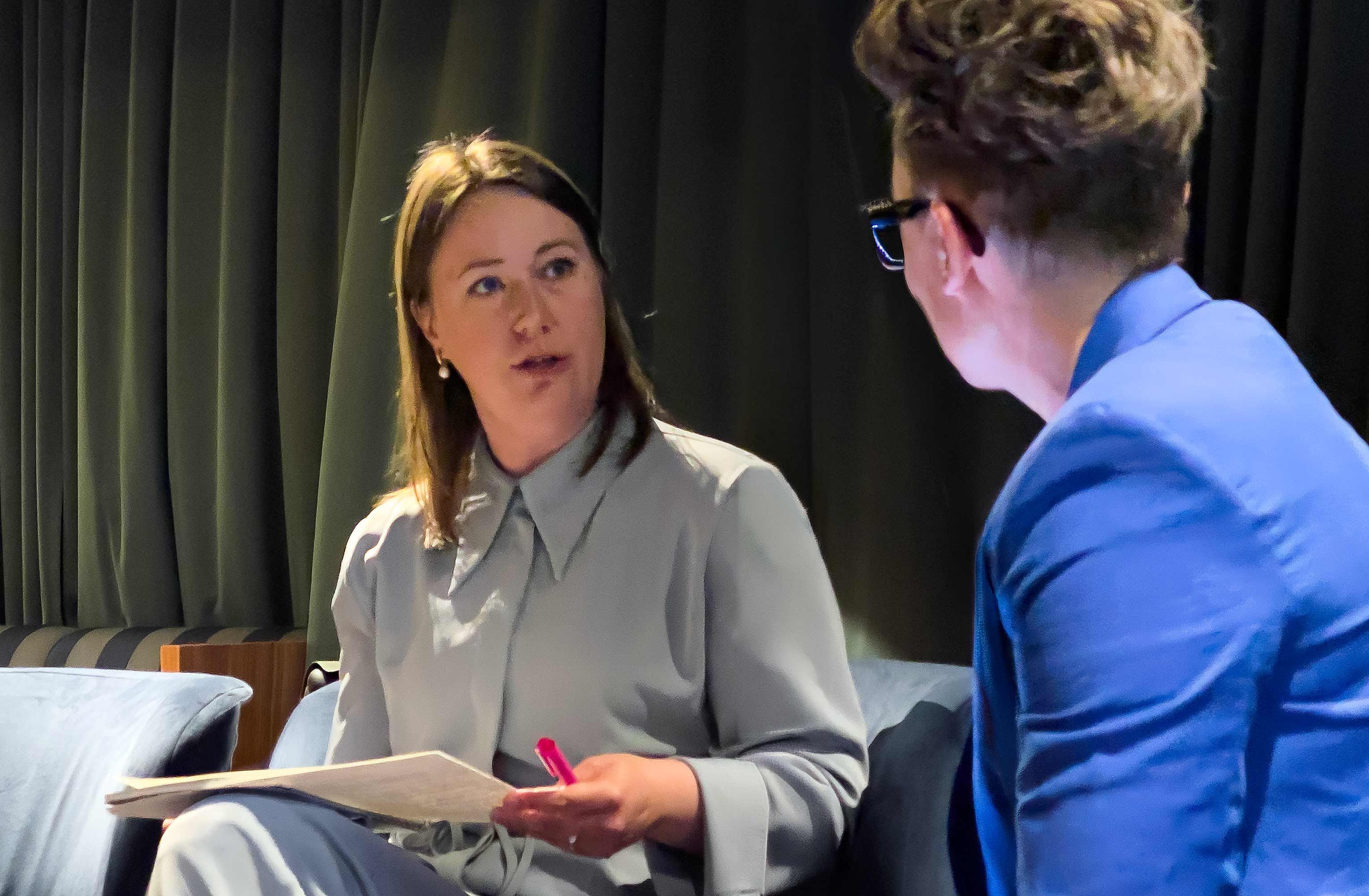 Jessica Sjönell, ansvarig för utbildningspolitik på Ikem. Foto: Esbjörn Guwallius