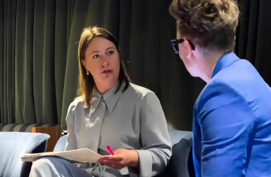 Jessica Sjönell, ansvarig för utbildningspolitik på Ikem. Foto: Esbjörn Guwallius