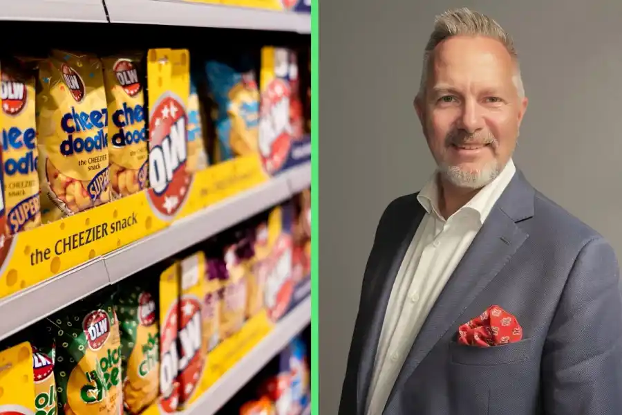 Patrick Axzell, Orkla Snacks. Foto: TT/Pressbild. Montage: Energy Loop.