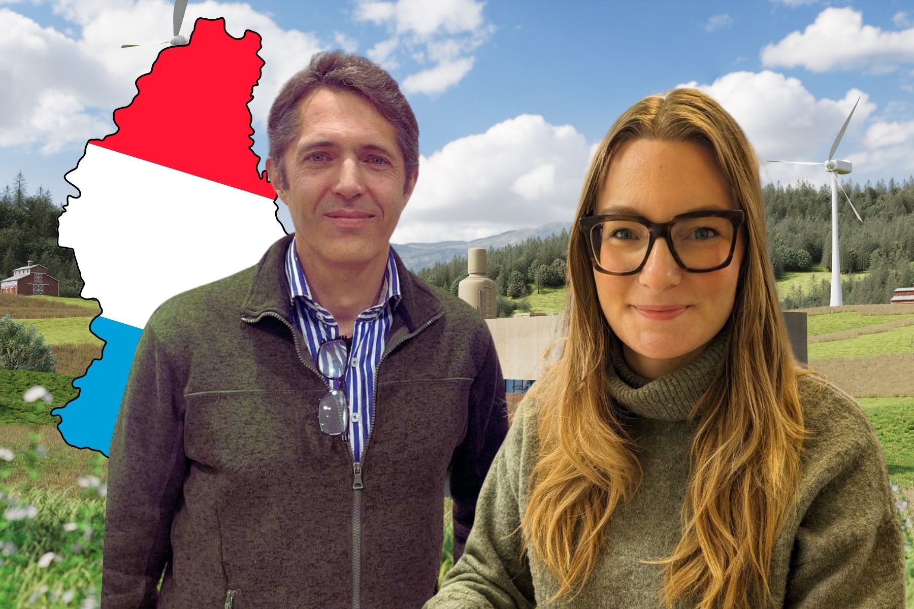 Gustaf Forsberg och Adjani Isabelle. Foto: Johann Bernövall / pressbilder.