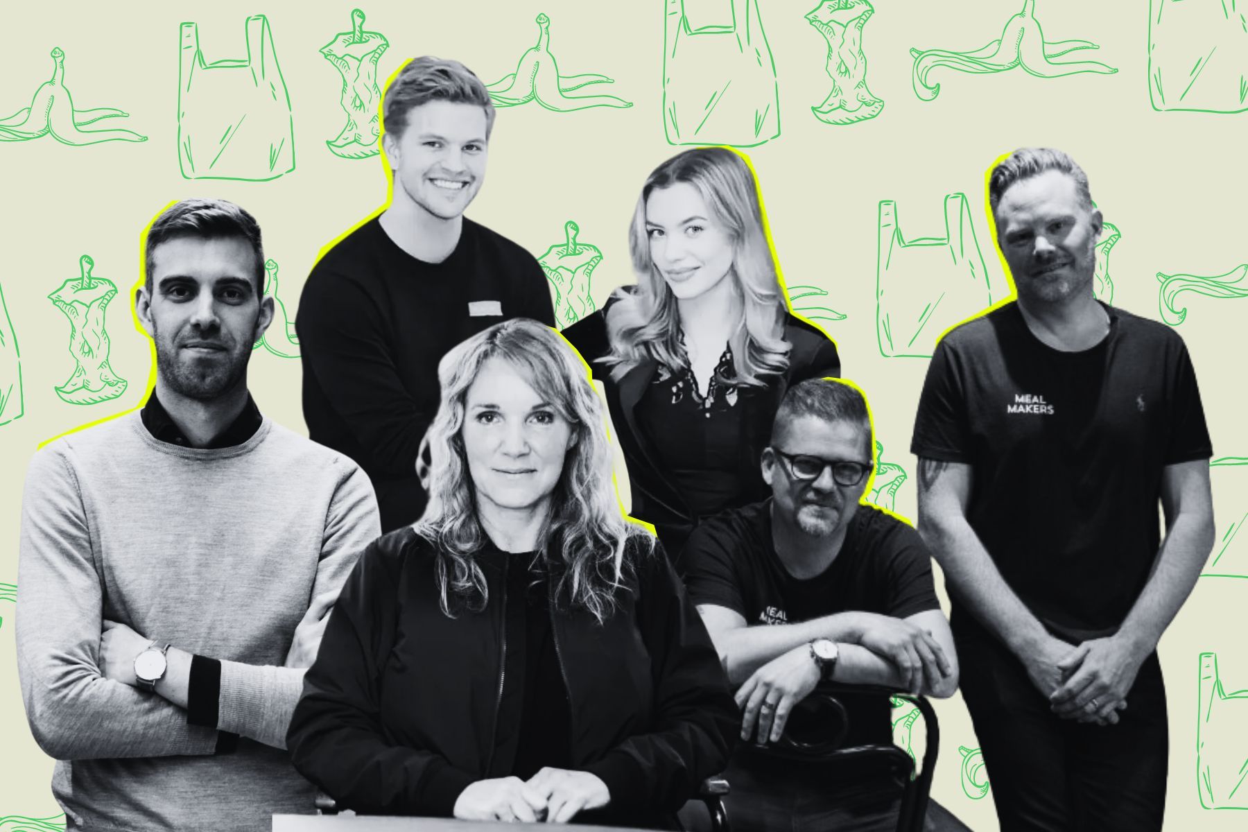 Några av bolagen som gynnas av nya lagförslaget är Innoscentia, Houdini Sportswear, Karma och Mealmakers. Foto: Innoscentia, Karma, Houdini/Rikard Westman och Mealmakers.