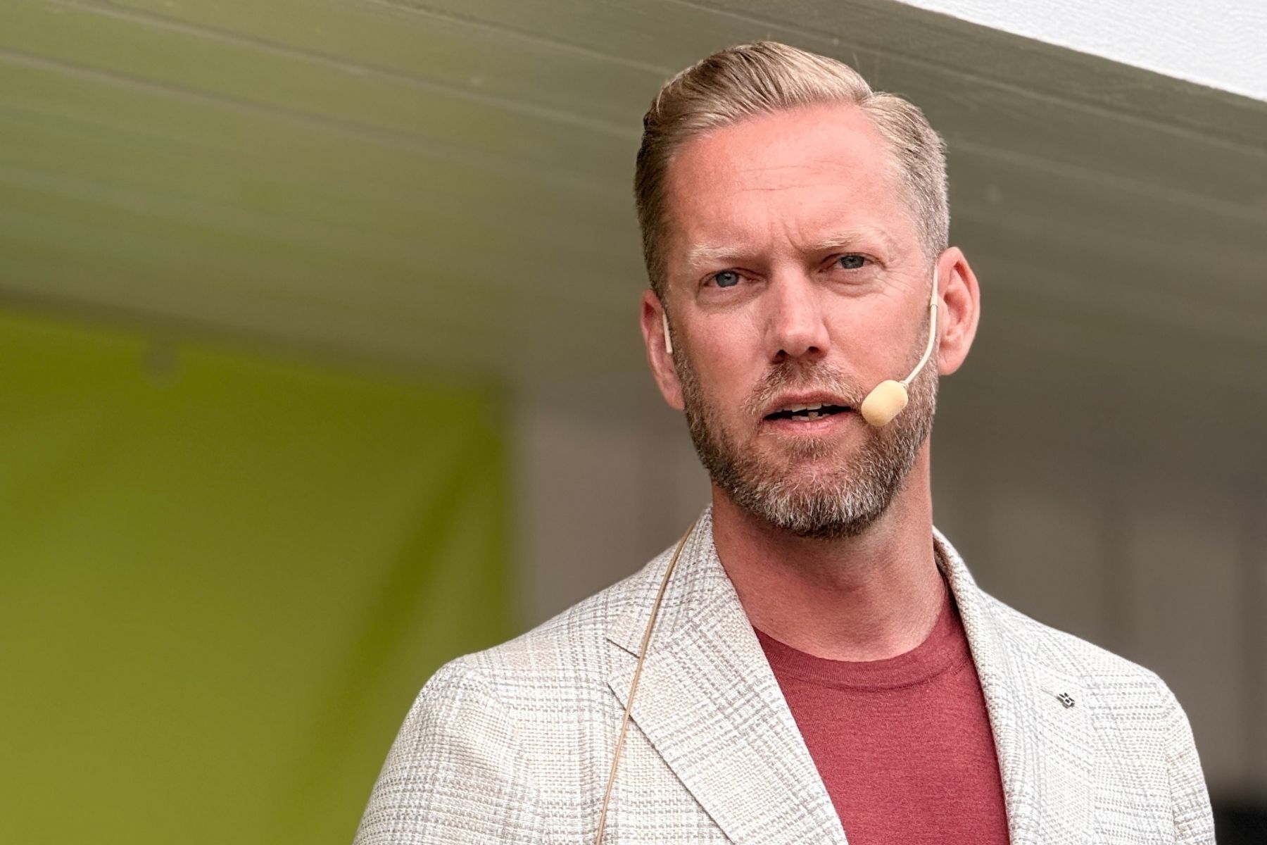 Christian Byhmer, vd och medgrundare av energilagringsbolaget Byhmgard. Foto: Diana Demin.