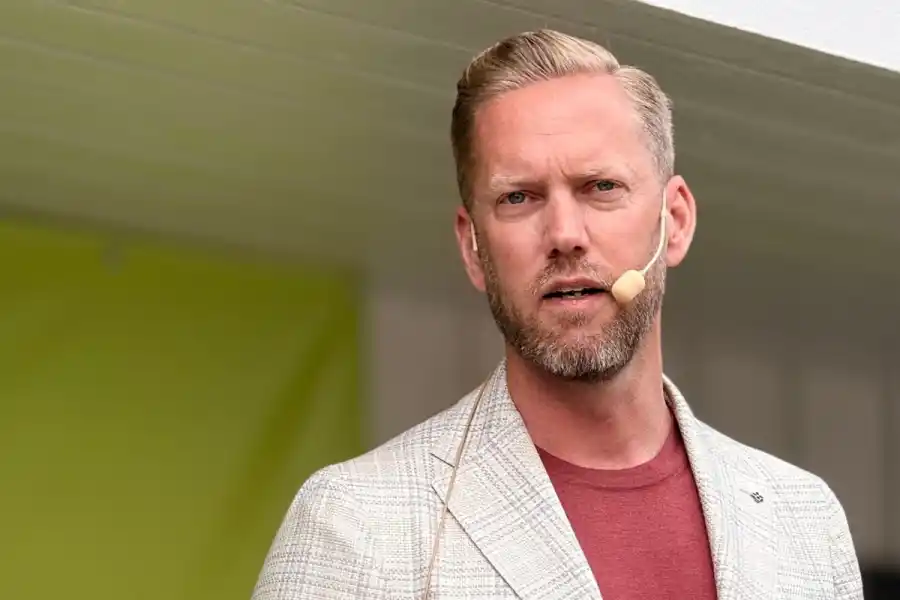 Christian Byhmer, vd och medgrundare av energilagringsbolaget Byhmgard. Foto: Diana Demin.