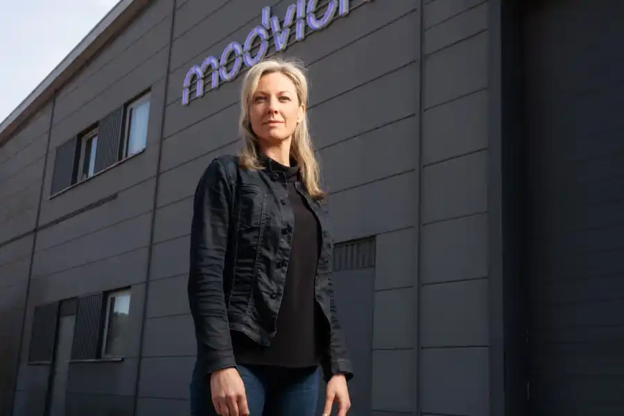 Maria-Lina Hedlund, vd på Modvion. Foto: pressbild.