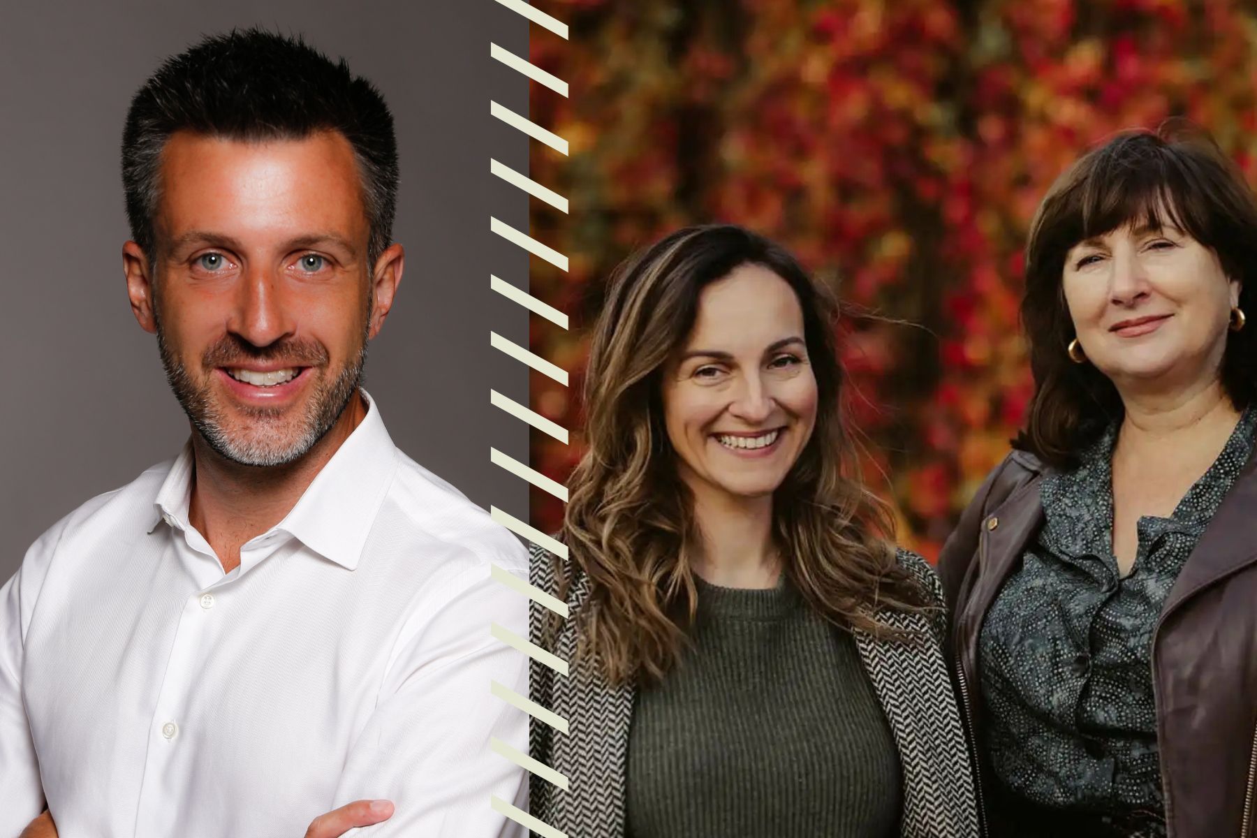 Christoph Zinsser, ny finanschef på Paebbl och medgrundarna Marta Sjögren och Jane Walerud. Foto: Pressbilder.