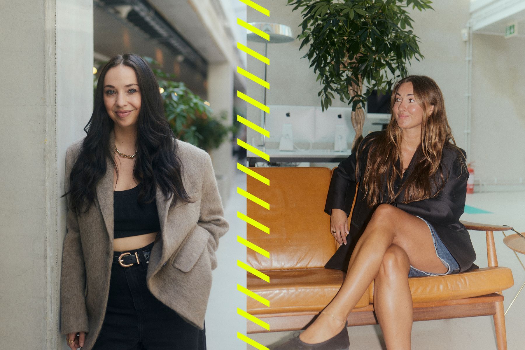 Tiffany Boswell, vd Meela, samt Amalie Angelskår, ny kommersiell chef. Pressbilder.