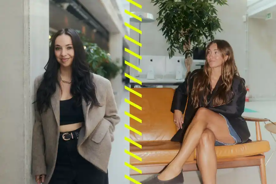 Tiffany Boswell, vd Meela, samt Amalie Angelskår, ny kommersiell chef. Pressbilder.