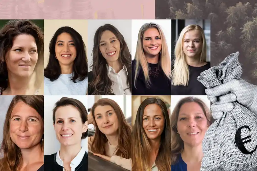The female founders mentioned in this article. Full names below. Credit: Press photos/Impact Loop design