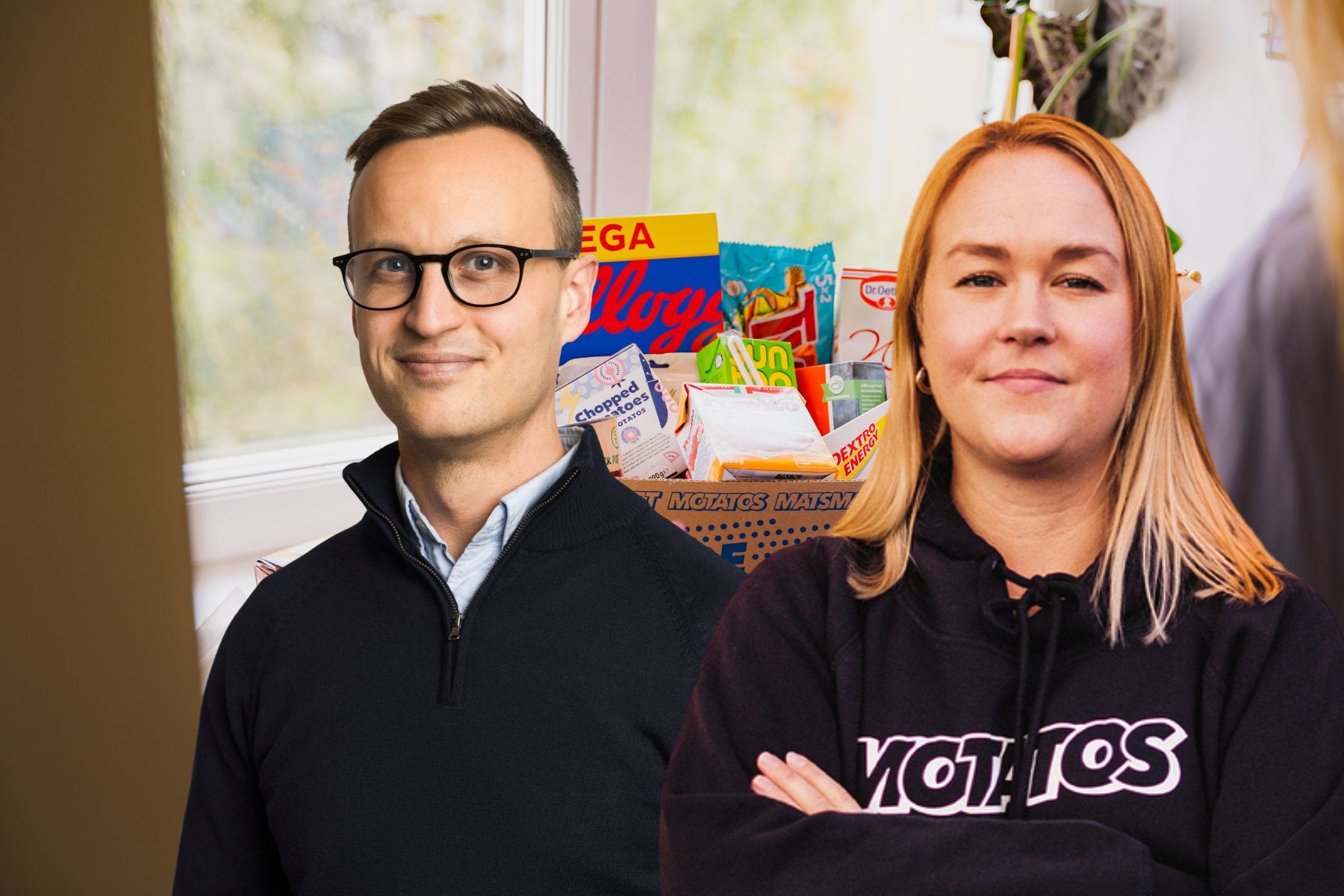 Peter Beckius och Ida Strandberg. Foto: pressbilder.