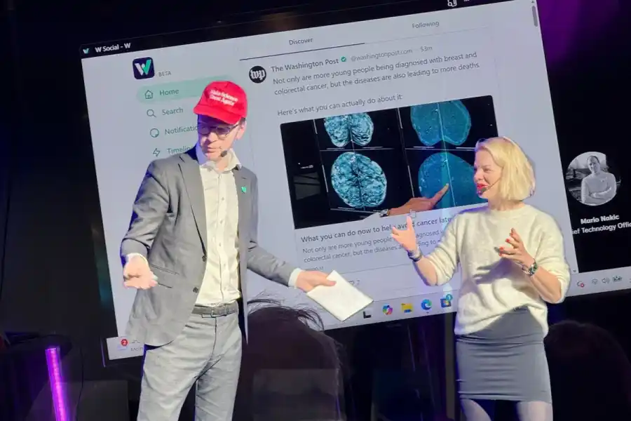 Ingmar Rentzhog och Anna Zeiter, medgrundare av W Social. Foto: Andreas Jennische (montage).