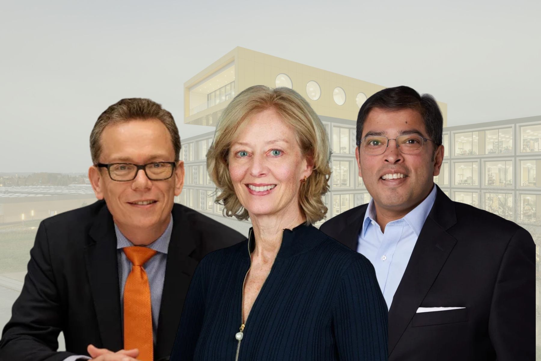 From left: AP Ventures' managing partner Andrew Hinkly and chairperson Penny Freer, and Anupam Bhargava, CEO at KIRKBI Climate. Press photos/Impact Loop design