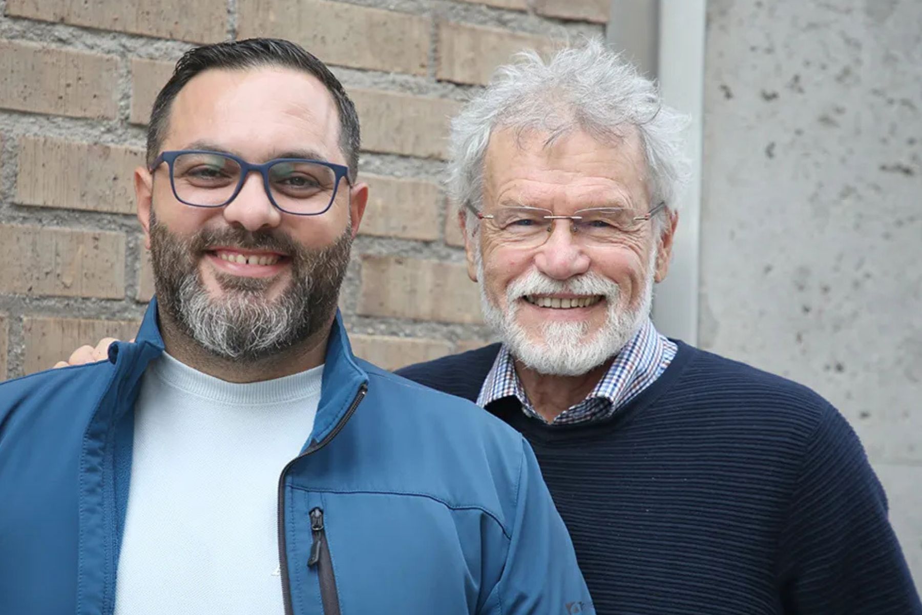Nawras Alashour och Olof Frensborg. Foto: pressbild.