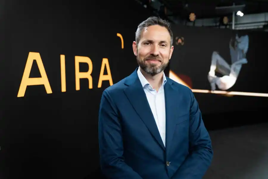 Martin Lewerth, vd för Aira. Foto: pressbild.