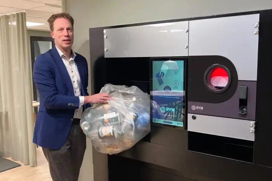 Niklas Engström, CEO of RVM Systems. Photo: press.