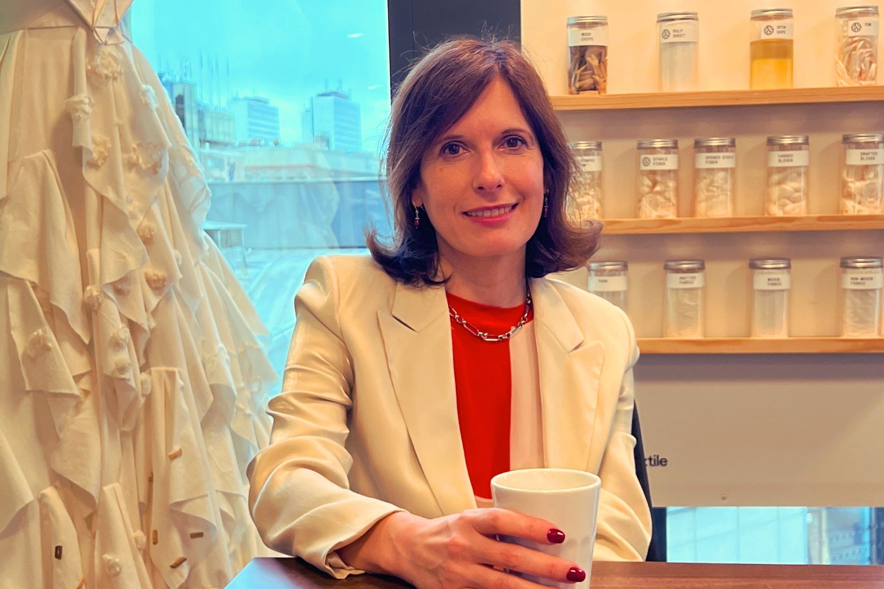 Roxana Barbieru, vd för Treetotextile. Foto: Impact Loop.