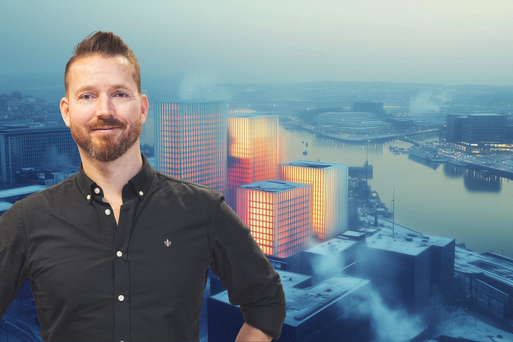 Utilifeed grundades 2016 av vd:n Samuel Jansson. Pressbilder.