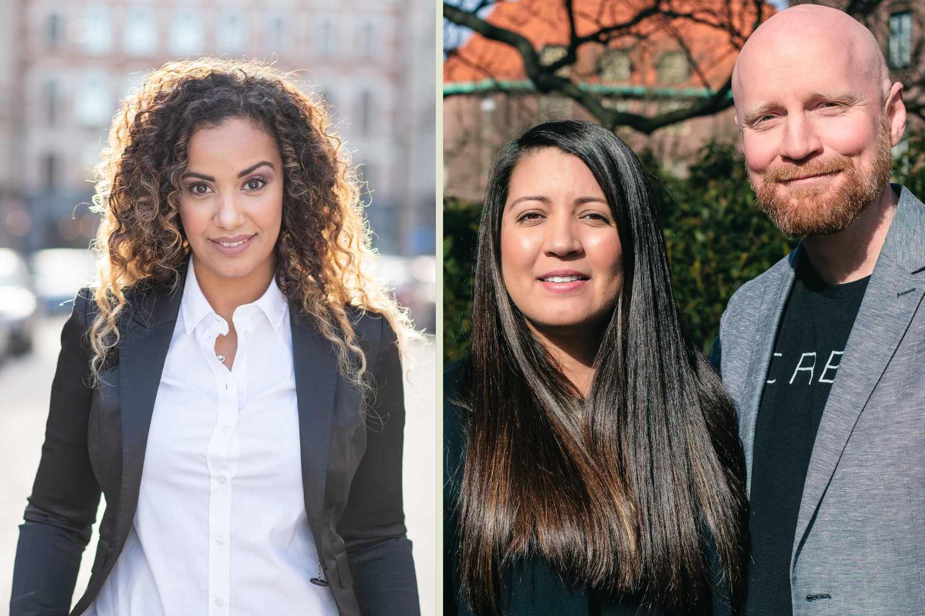 Nora Bavey, Unconventional Ventures, Arelys Sosa och Thomas Tingelöf, Drev. Foto: pressbilder.
