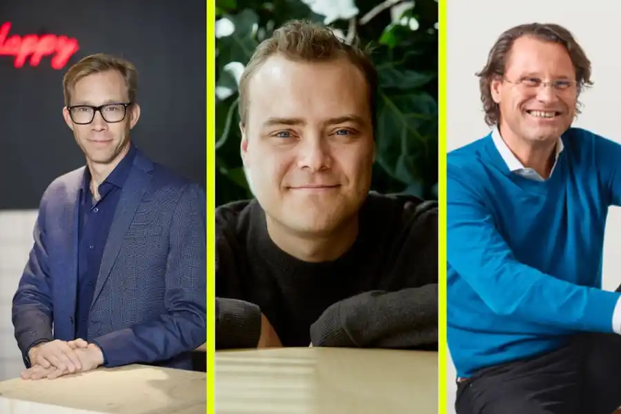 Ny Flower-trio: Stefan Krook, styrelseordförande, John Diklev, vd, Pär-Jörgen Pärson, ny styrelseledamot.