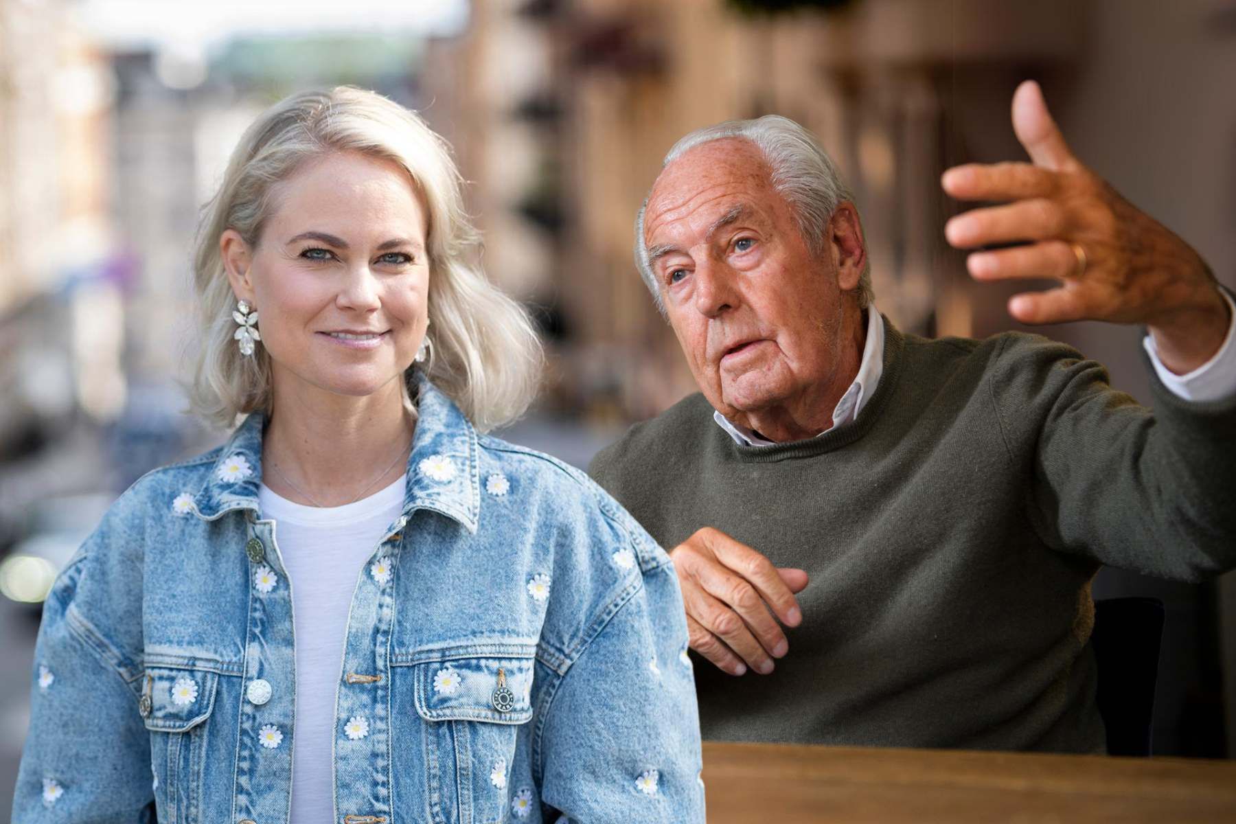 Camilla Bergman, Impact Loop och Janne Carlzon, tidigare vd för SAS. Foto: Jonas Borg och Henrik Montgomery/TT.