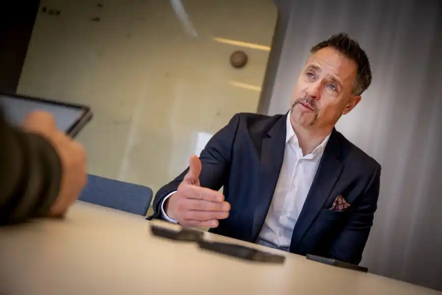 Johnny Sjöström, vd SSAB. Foto: TT.