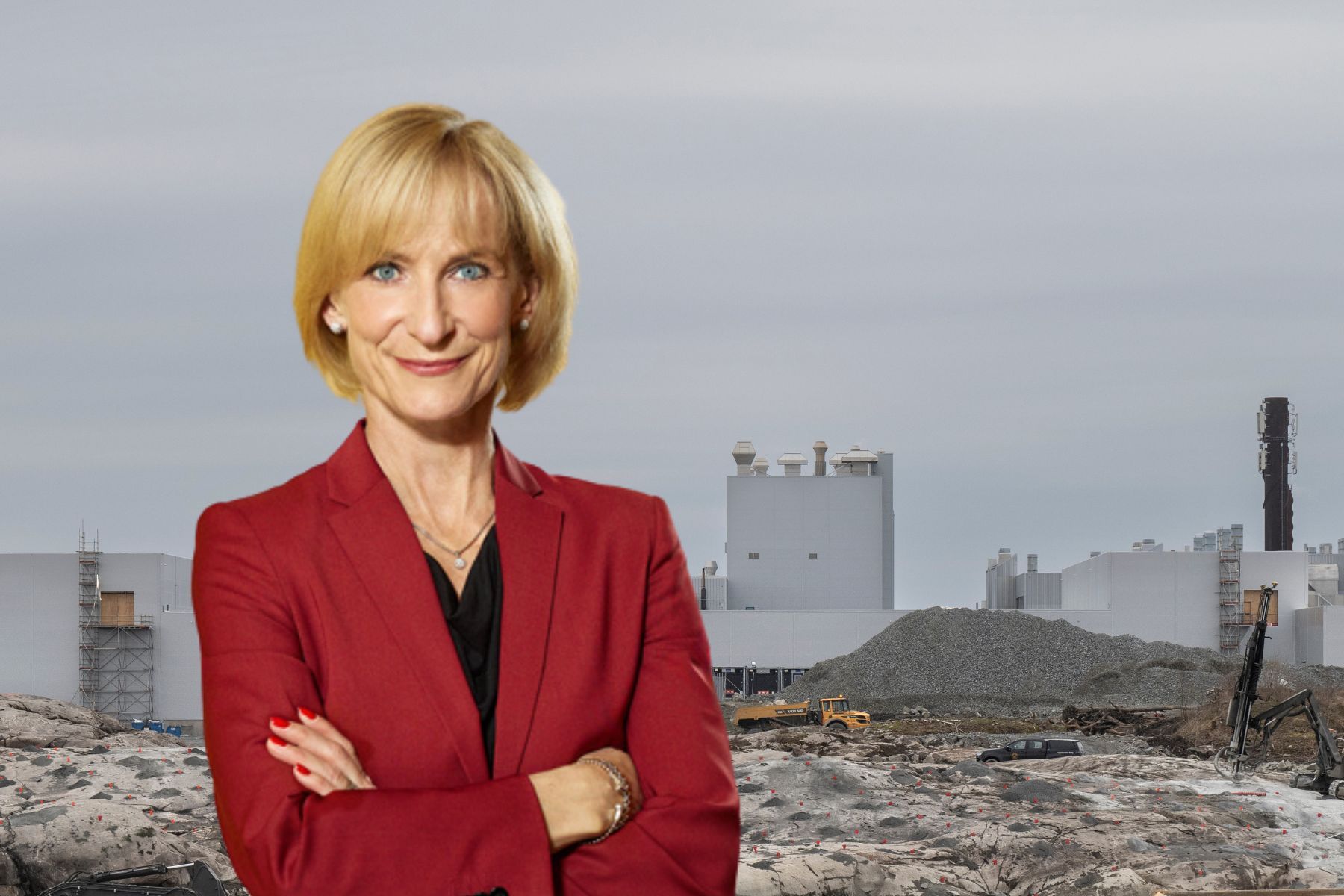 Kristina Alvendal, Sveriges industrisamordnare. Pressbild / TT (montage).