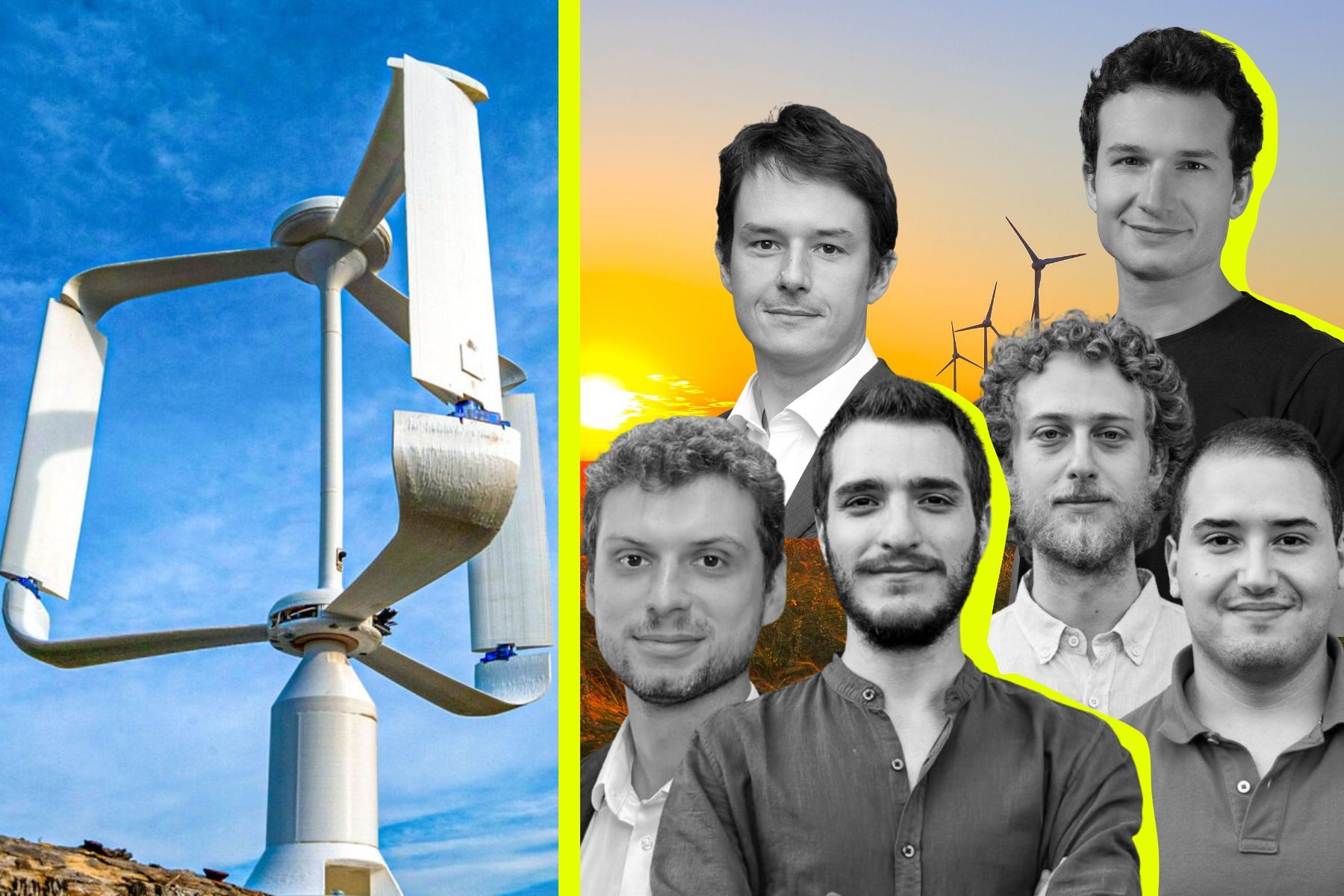 Gevi founders (front row), plus 360 Capital partner Alessandro Zaccaria (right) and Stefano Molino from CDP Capital (left).