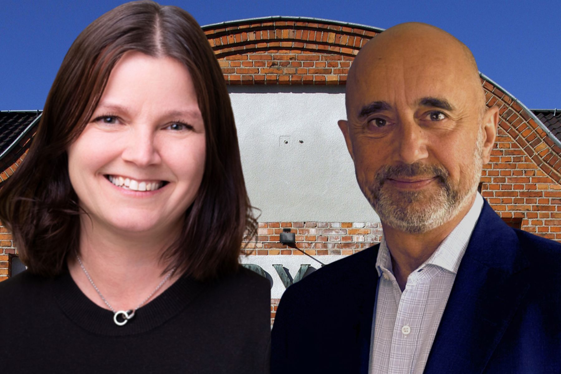 Maria Åstrand och Peter Jhaveri. Foto: pressbilder.