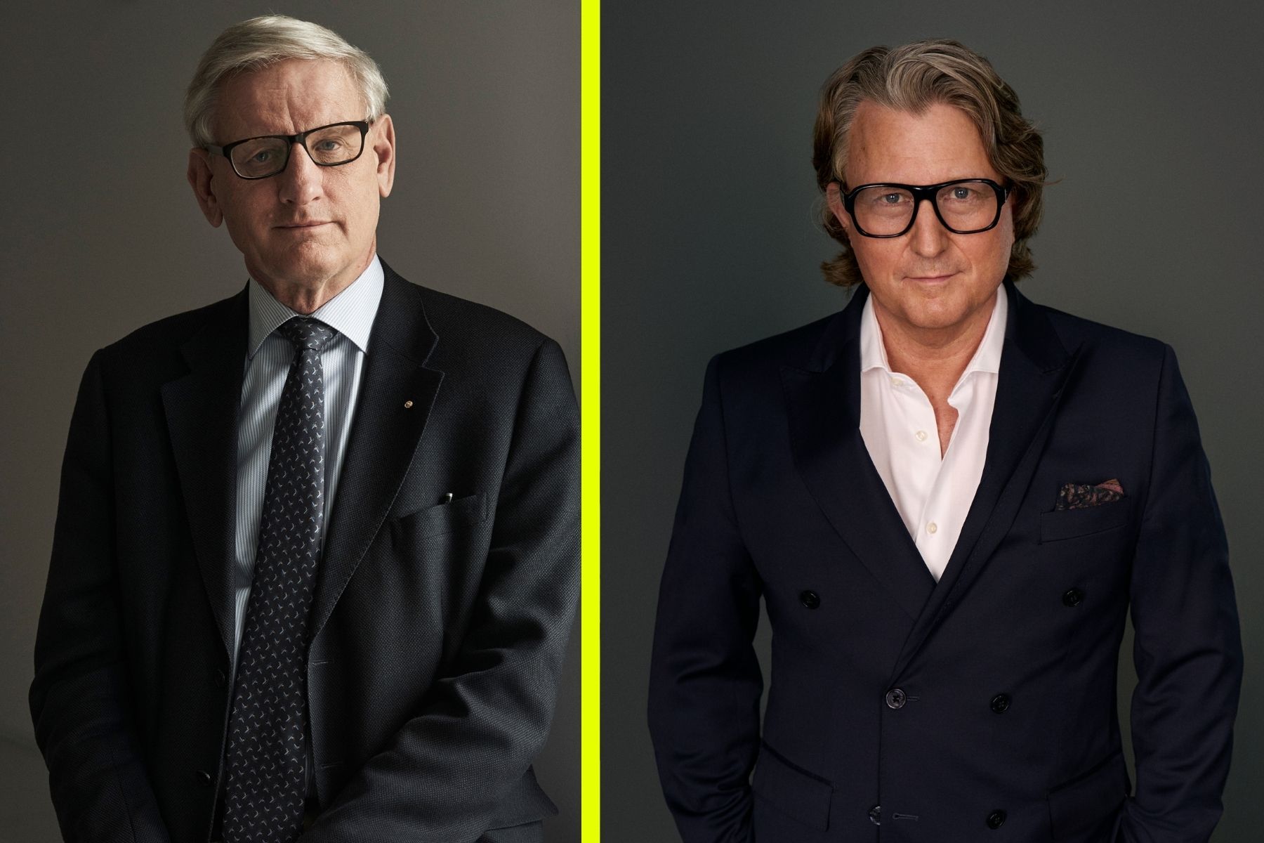 Carl Bildt ansluter till Magnus Rosengrens rådgivnings- och investeringsbolag Priority Impact. Foto: Pressbilder.