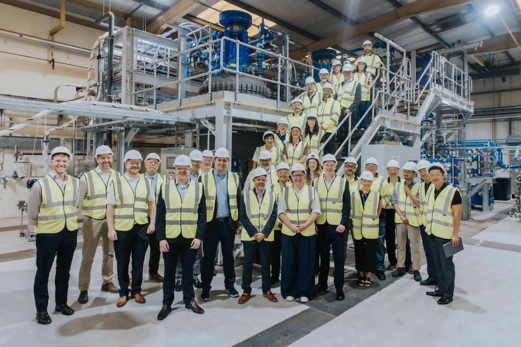 DESCycle open demo plant in Teesside, northern England in July 2026. Image supplied
