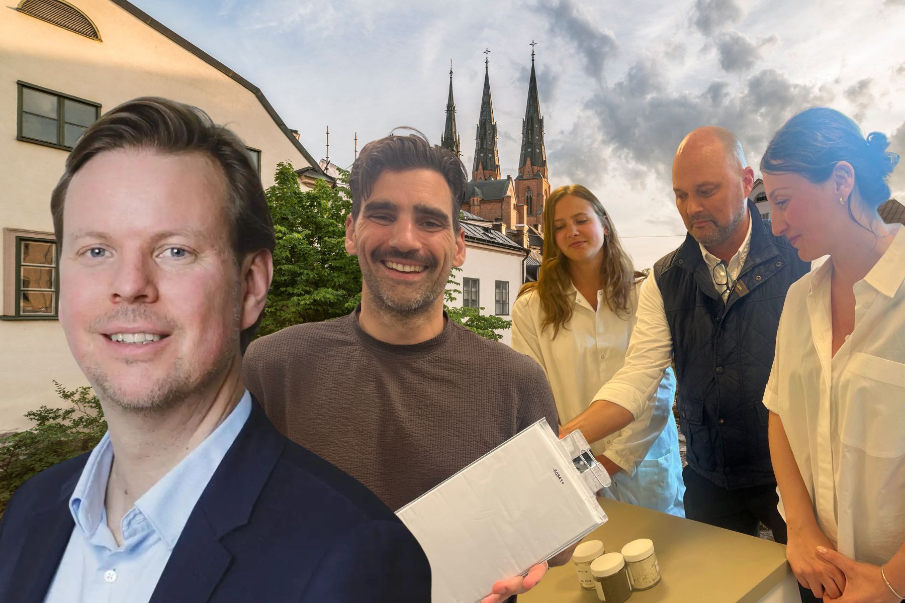 Björn Lindh, Thomas Svozil, Helina Roché-Kivi, Aysu Kayalioglu och Robin Toss. Foto: pressbilder / Impact Loop.
