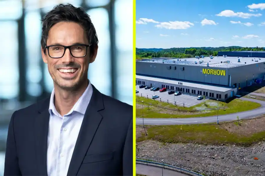 Jon Fold von Bülow, founder and CEO of Morrow Batteries, which opened Europe’s largest factory for lithium iron phosphate (LFP) batteries in 2024. Press photos