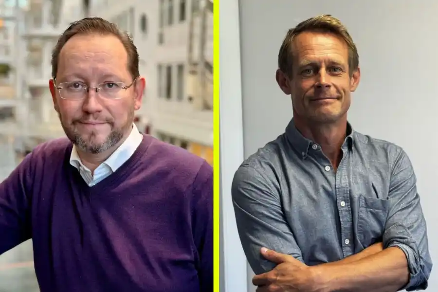 Siimon Vaske och Daniel X Johansson. Foto: Andreas Jennische / pressbild.