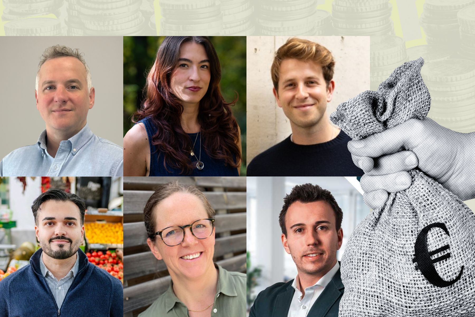 Some of the founders mentioned in this piece. Names below. Credit: Press photos/Impact Loop design