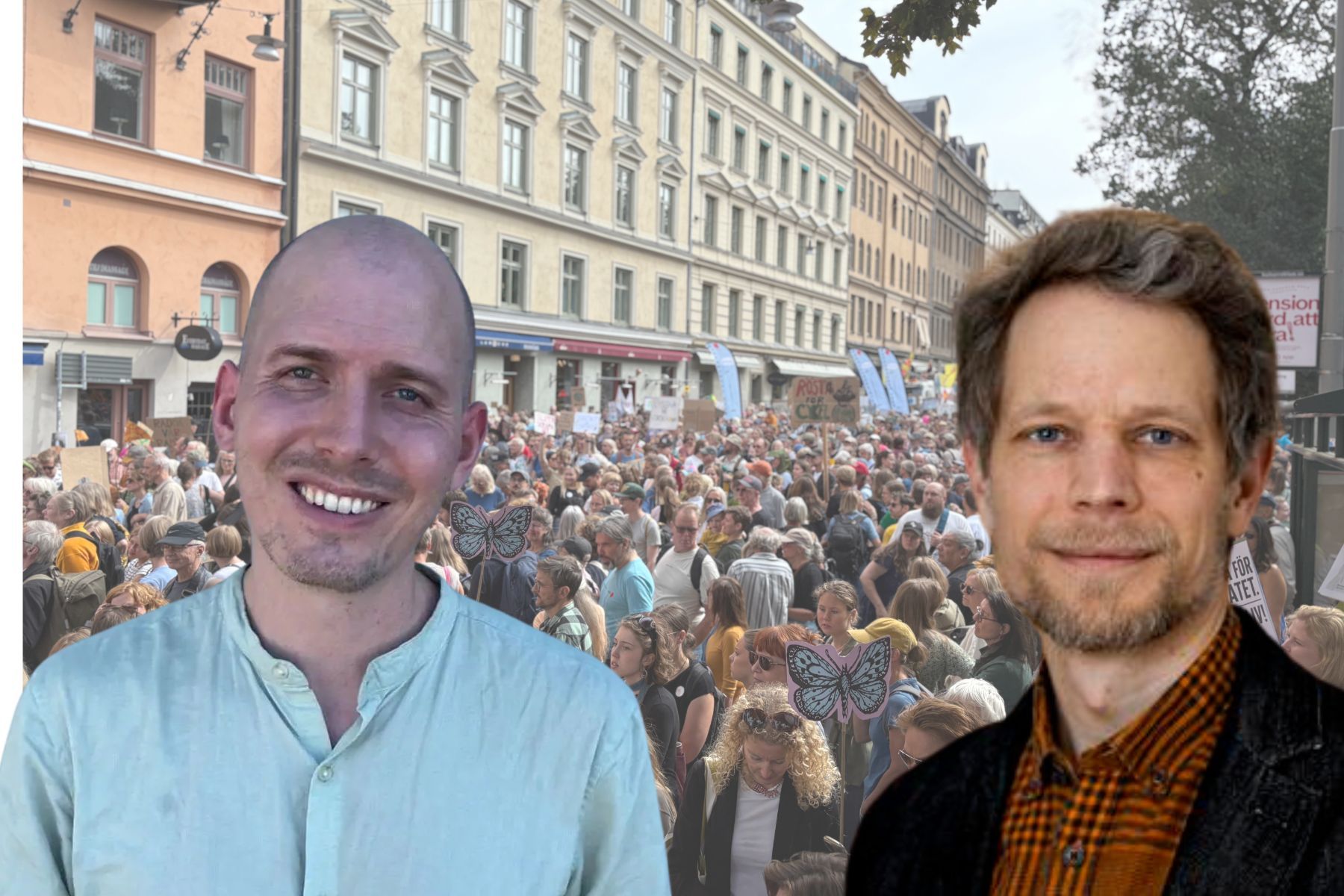 Per Oleskog Tryggvason och Mattias Wahlström. Foto: Impact Loop / Pressbilder (montage).