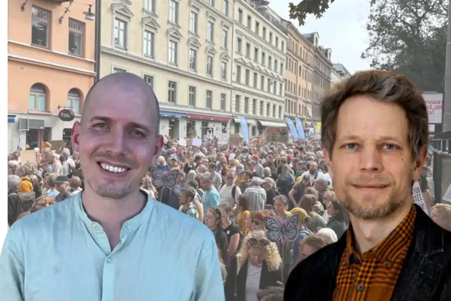Per Oleskog Tryggvason och Mattias Wahlström. Foto: Impact Loop / Pressbilder (montage).