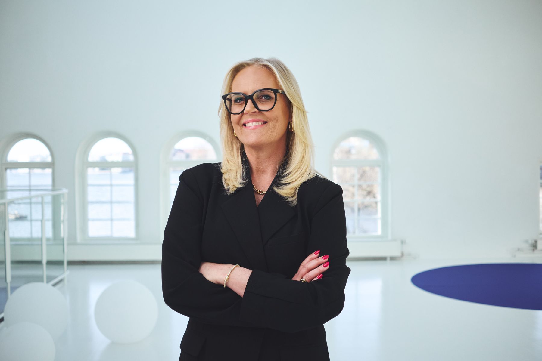 Pia Brantgärde Linder på Munters. Foto: pressbild.