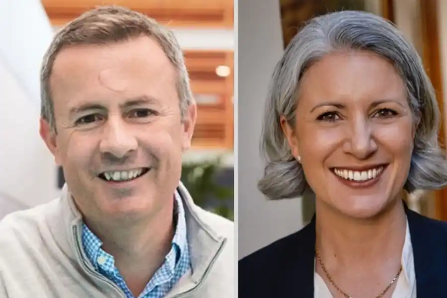 Chris Norbury på Eon i Storbritannien och Carin Kuylenstierna på Eon i Sverige. Foto: Pressbilder.