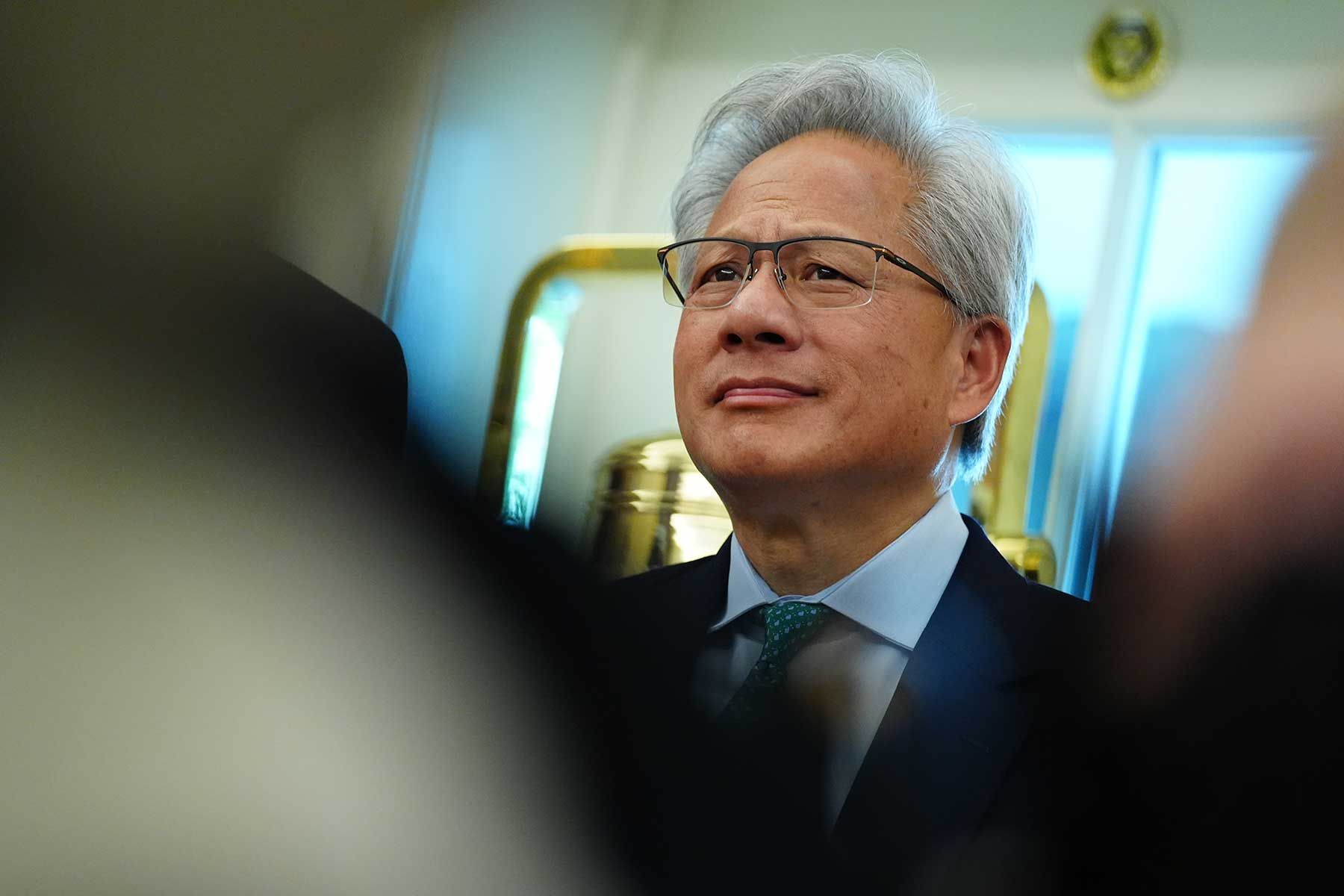 Nvidias vd Jensen Huang. Foto: Julia Demaree Nikhinson/AP/TT