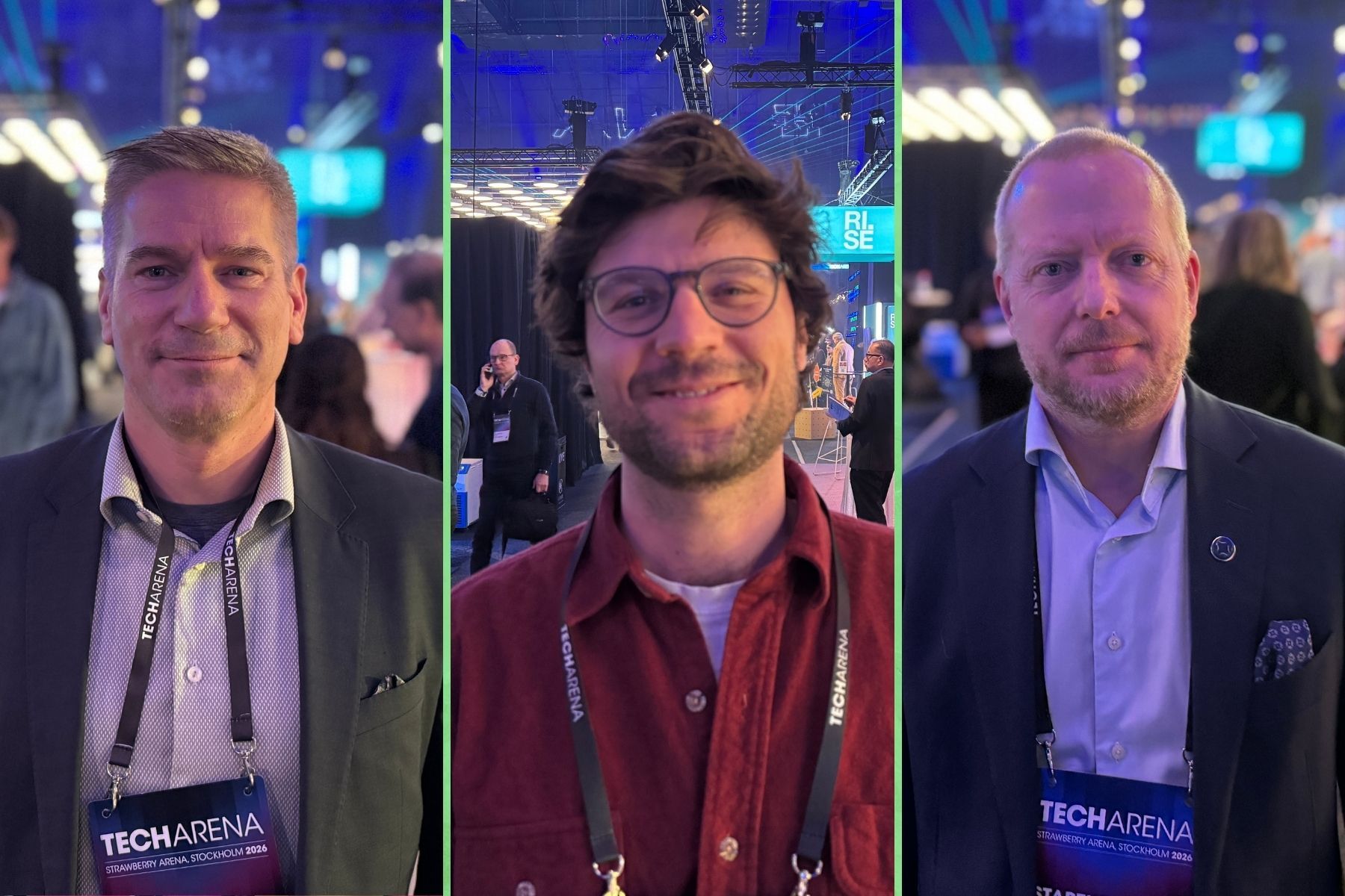 Anders Magnusson, Carl Pavia, Philip von Segebaden. Foto: Andreas Jennische.