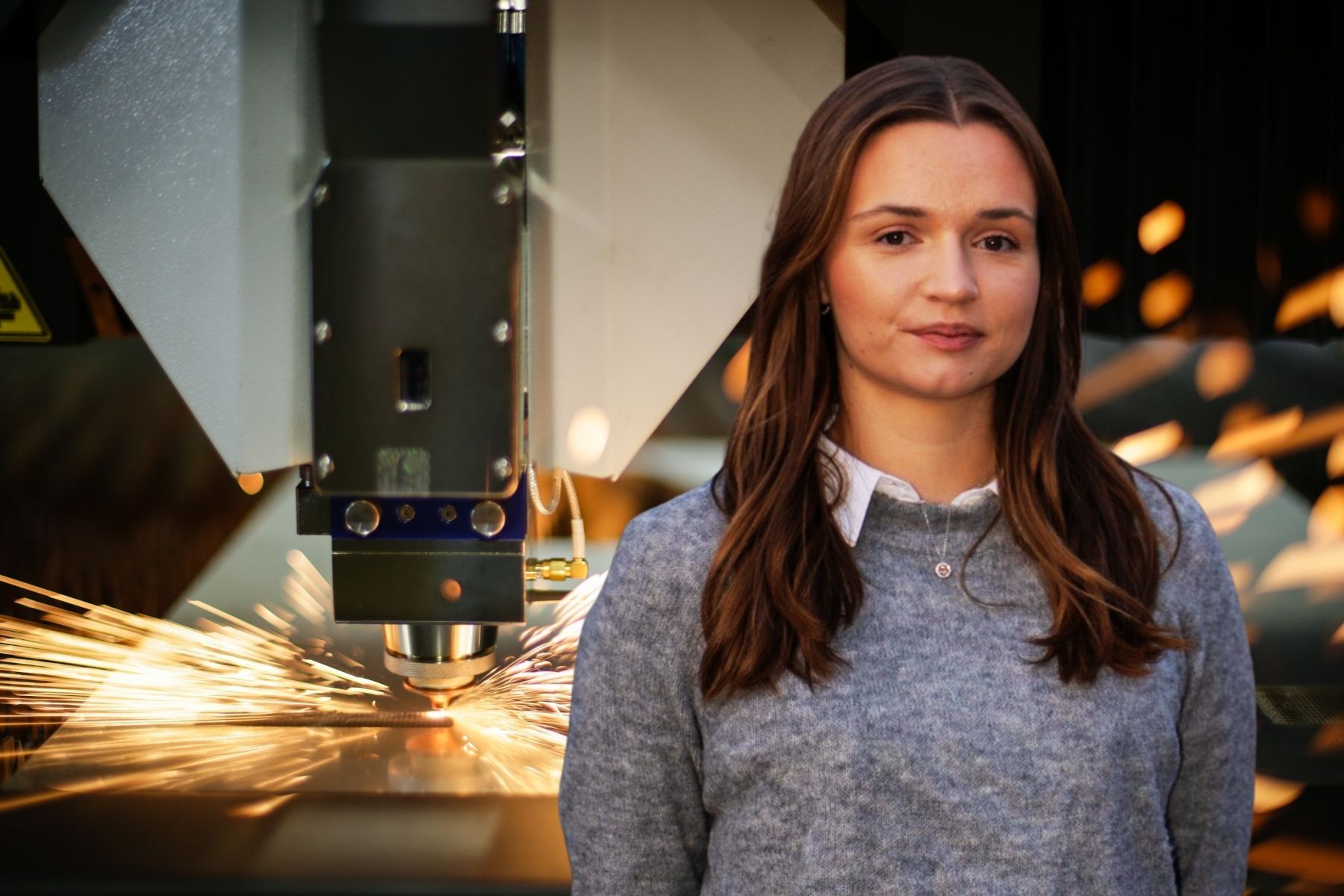 Maria Tsychkova, medgrundare till Optawa. Foto: pressbild (montage)