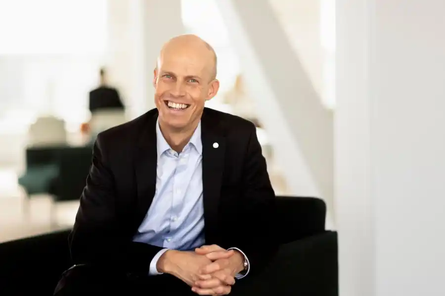 Ola Ringdahl, vd för Lindab. Foto: Andreas Offesson.