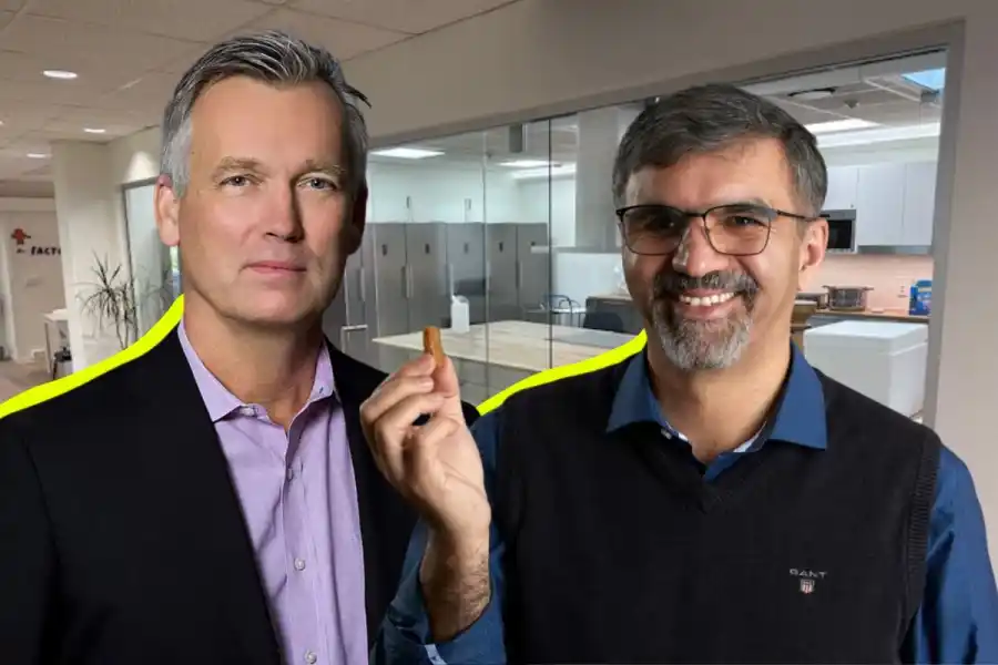 Staffan Hillberg and Mohammad Taherzadeh, co-founders of Millow. (Press images)