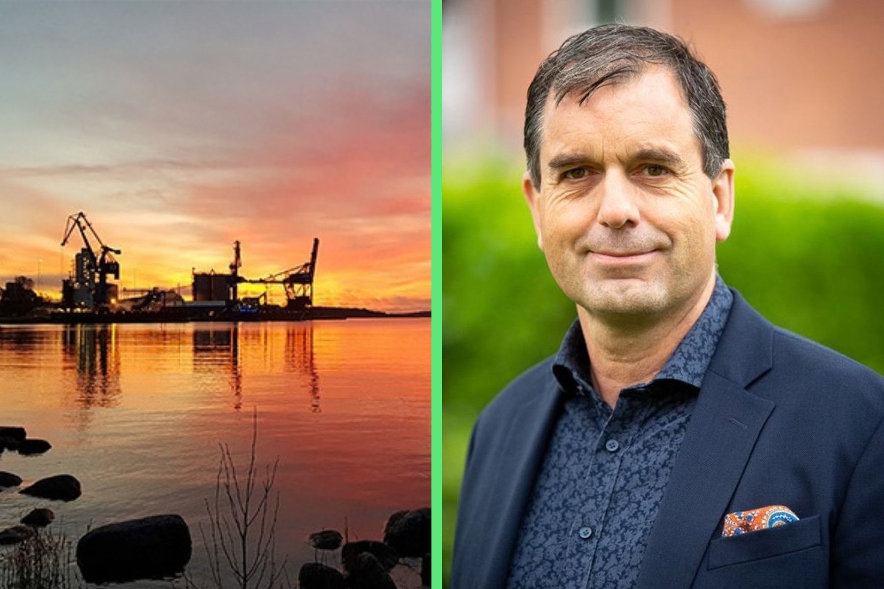Lars Larenius, vd för Oxelö Energi. Foto: Pressbilder.