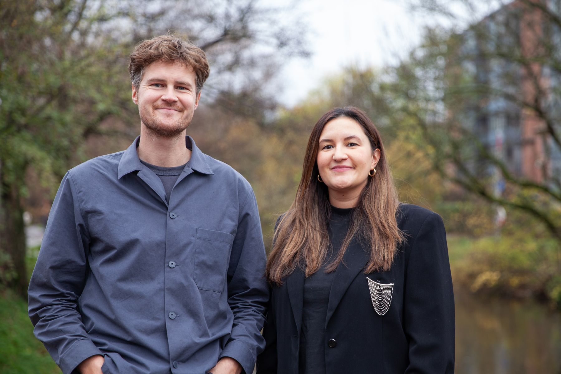 Emil Vestman och Isabella Palmgren, grundarna till Mimbly. Foto: pressbild.
