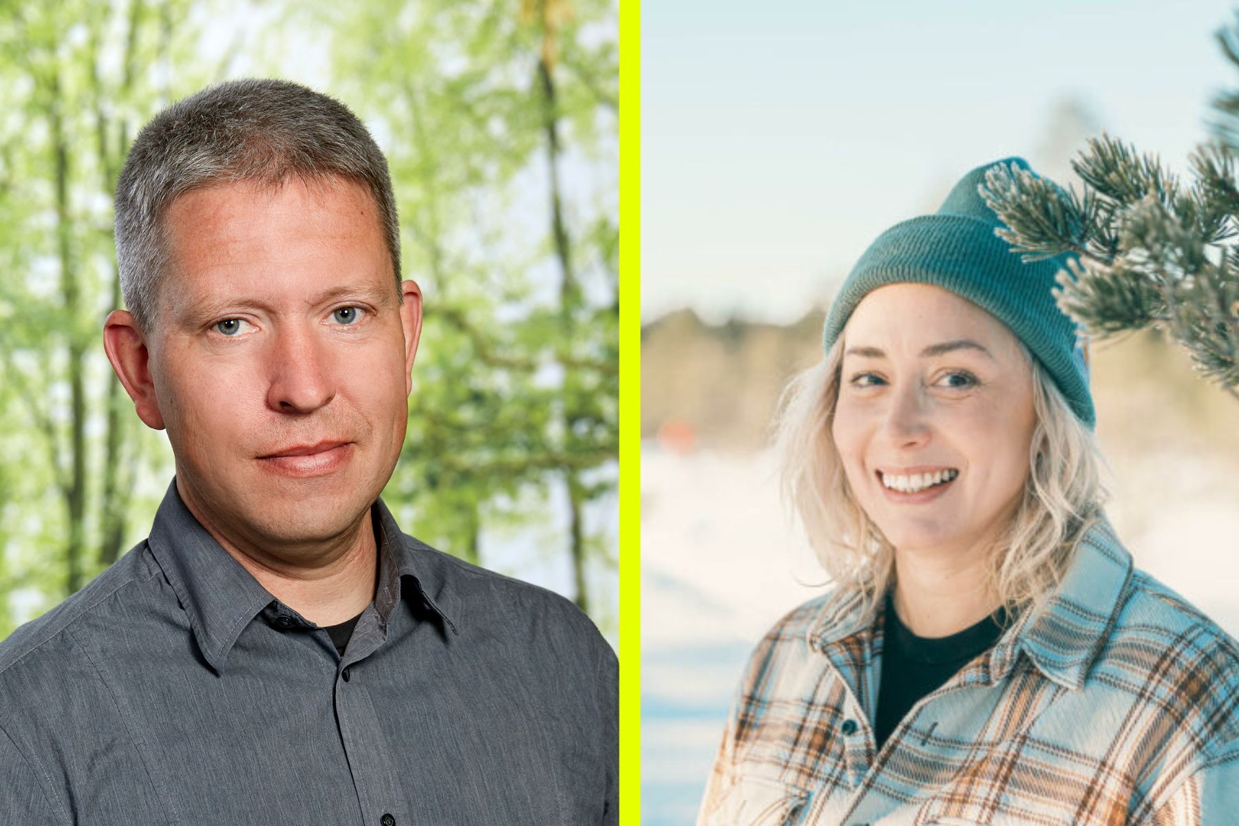 Per Edström, Bioinnovation och Erica Almgren Stenberg, Vallakokerskan. Foto: Bioinnovation.