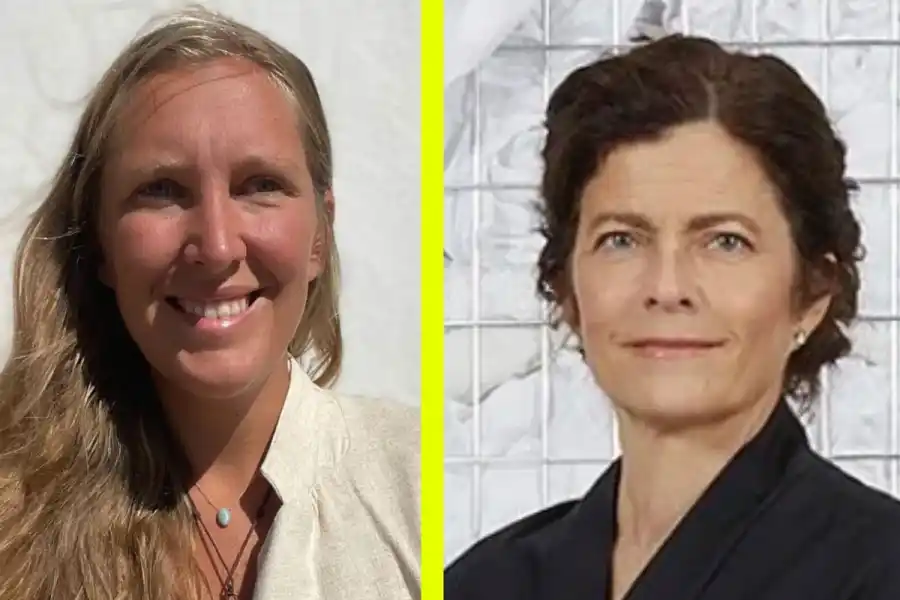 Therese Lyander och Caroline von Post. Foto: pressbilder.