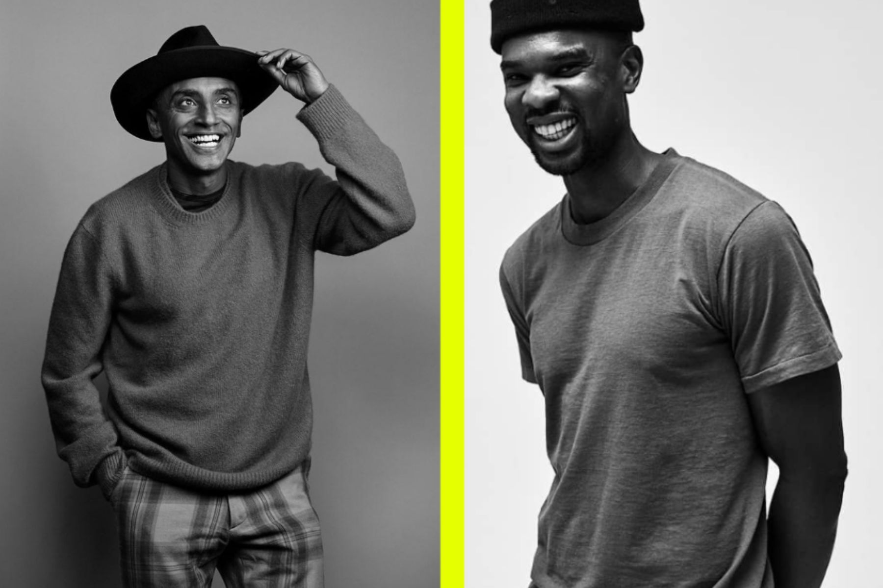 Marcus Samuelsson och Hassan Kasujja. Foto: pressbilder.