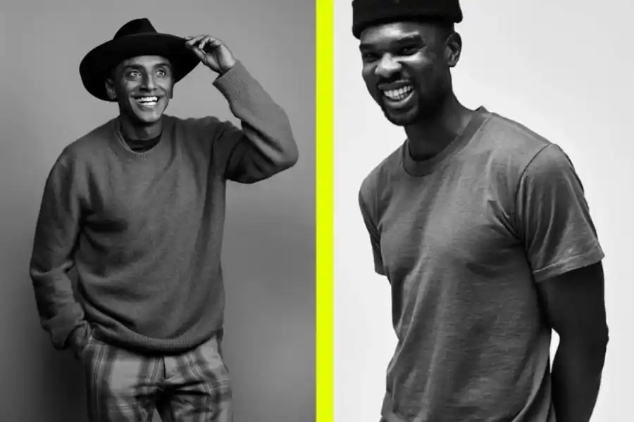 Marcus Samuelsson och Hassan Kasujja. Foto: pressbilder.