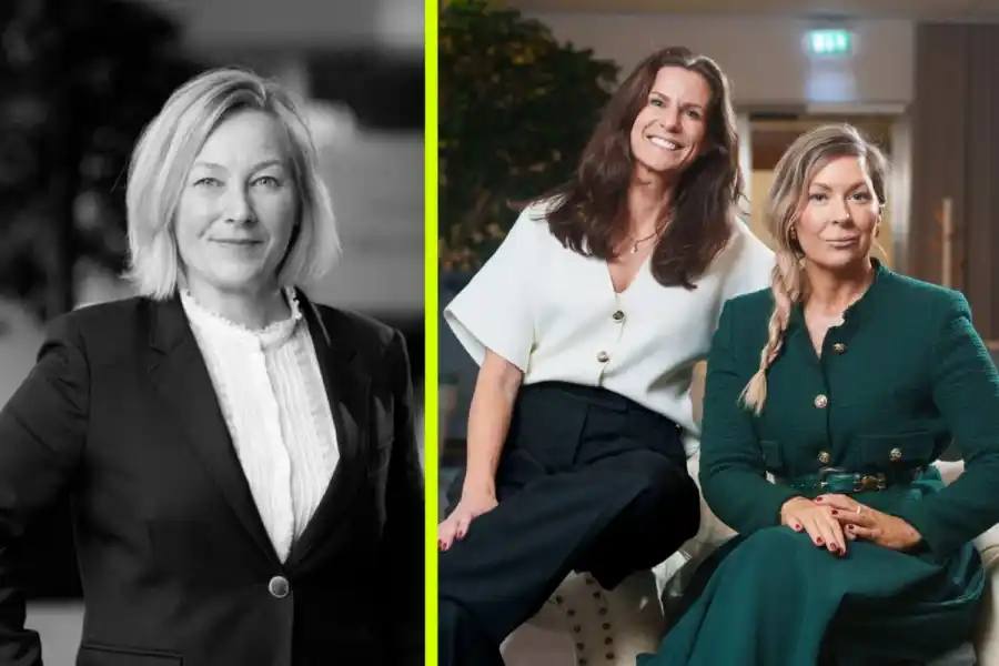 Sanna Moore, Viktoria Fagerfjäll och Katarina Brud. Foto: pressbilder.