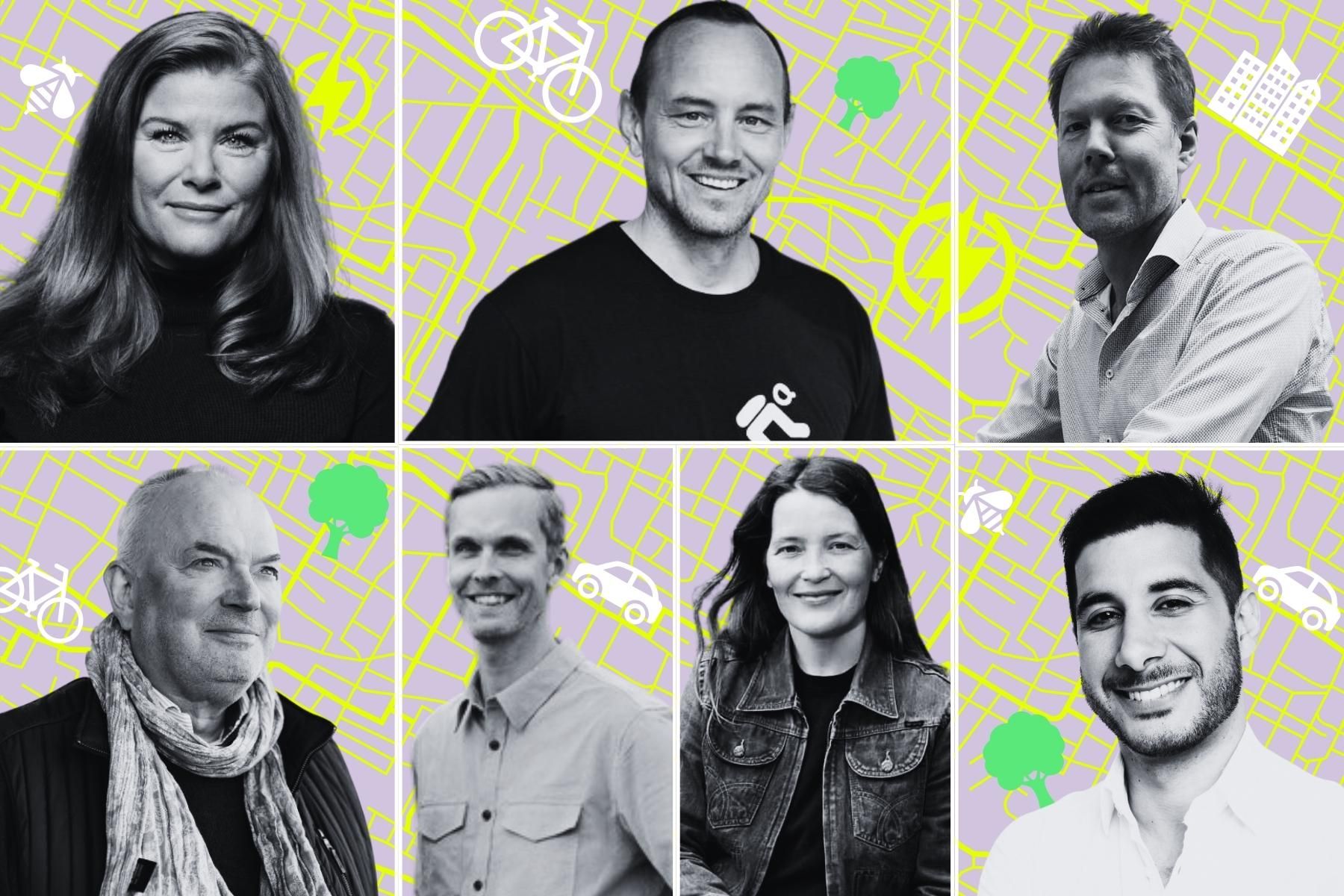 Entreprenörerna bakom bolagen som är med på Impact Loops lista. Grafik: Impact Loop.